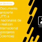 Emisión de Documento Único de Transporte Turístico (DUTT) a operadoras nacionales de turismo que realizan transporte internacional turístico de pasajeros (Ecuador - Colombia)